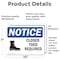 Signmission 7 in Height, 10 in Width, Vinyl Decal, Rectangle OS-2PACK-NS-D-710-L-10687 - alternate 4